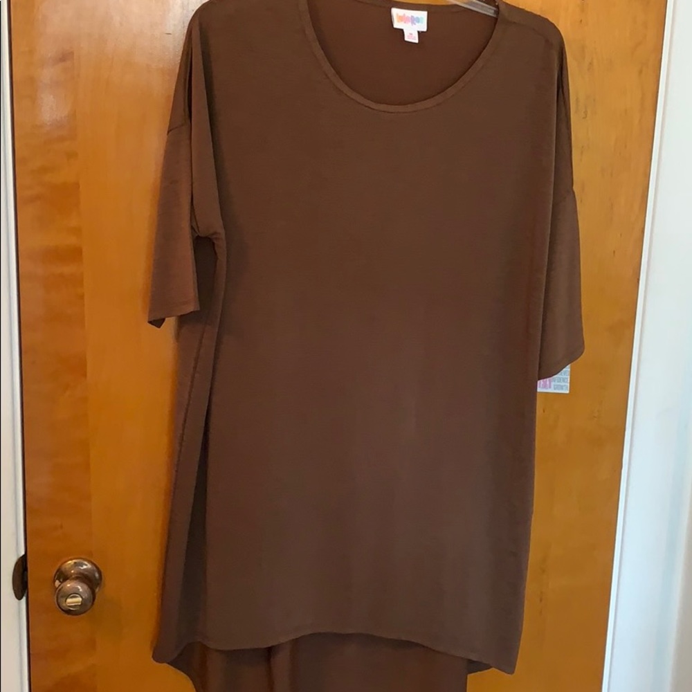 Lularoe Irma solid brown